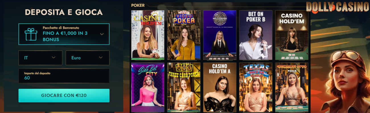 migliori siti di poker online: Dolly