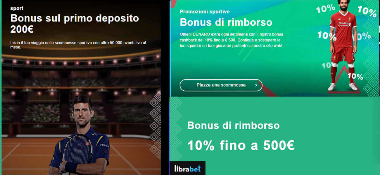 Librabet sito di scommesse sportive