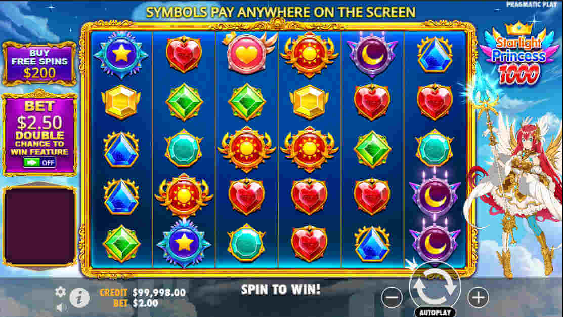 Starlight Princess 1000 slot online con soldi veri