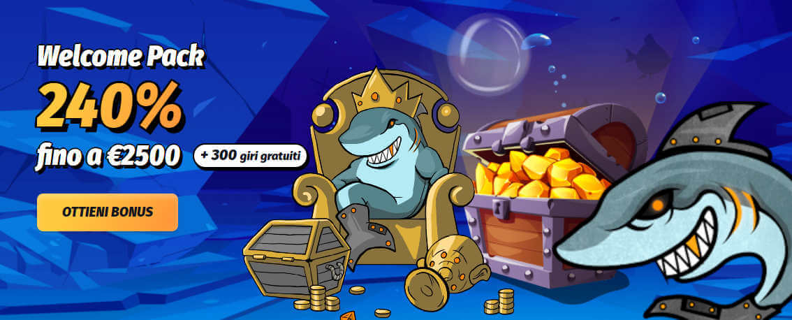 Winshark casino soldi veri