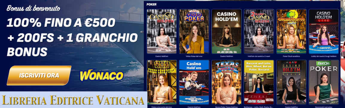 Wonaco poker online